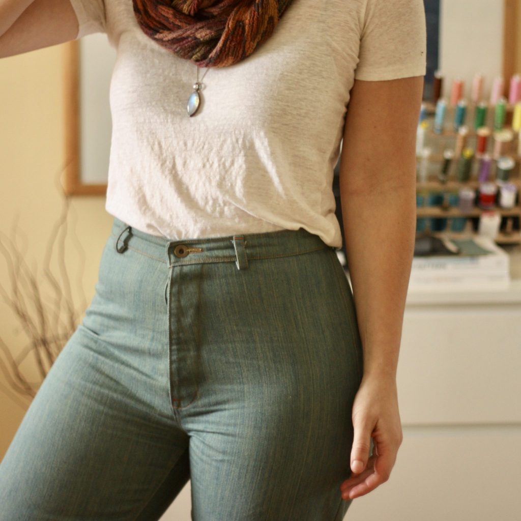How to make the waist smaller on the Anna Allan Philippa pants