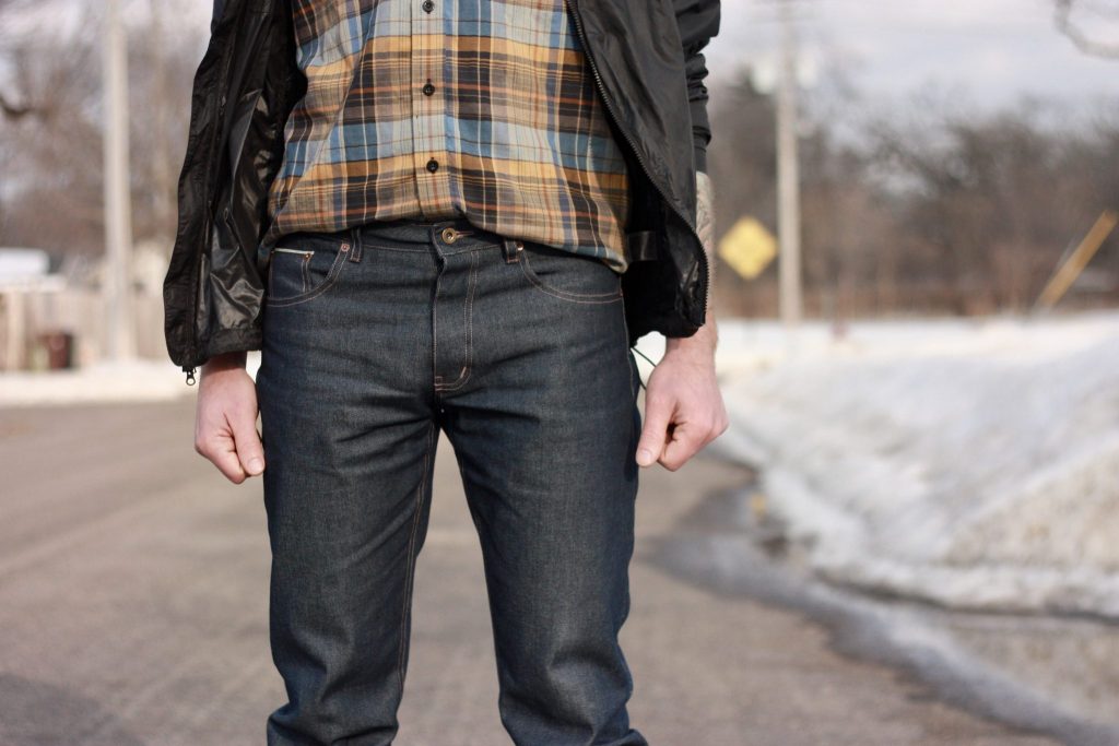 vintage style mens jeans