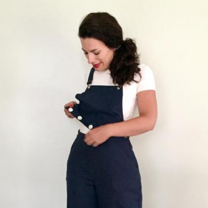 Jenny Overalls with Removable Bib