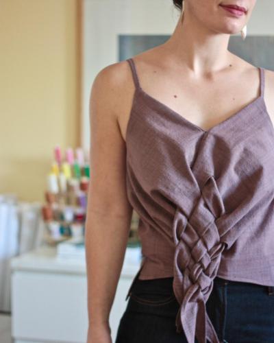 Woven Ogden Cami from Pattern Magic